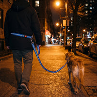 Laisse Mains Libres pour Chien – Ceinture Réglable et Laisse Élastique Le Refuge Félin Canin
