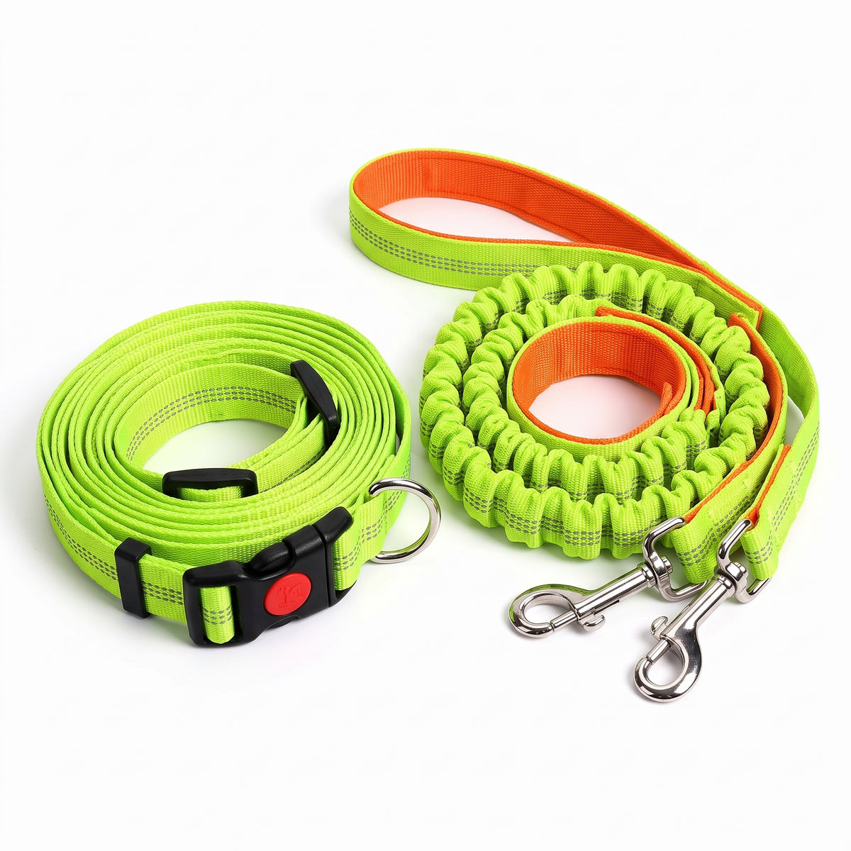 Laisse Mains Libres pour Chien – Ceinture Réglable et Laisse Élastique Le Refuge Félin Canin