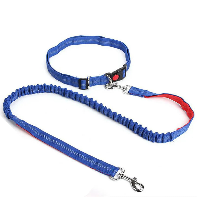 Hand Free Dog Leash for Adjustable Dog Leash Waist Belt Pet Walking Running Jogging Chest Strap Traction Rope Dog Accessories Le Refuge Félin Canin