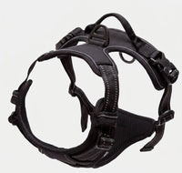 Harnais Anti-Traction Chien – Sans Étranglement, Double Attache & Poignée de Contrôle Le Refuge Félin Canin